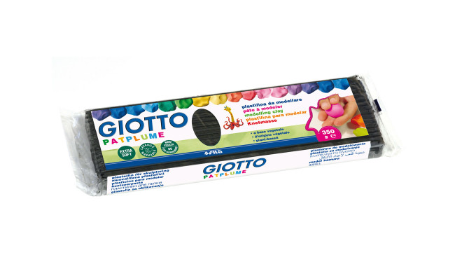 Plastiliin must 350g Patplume Giotto