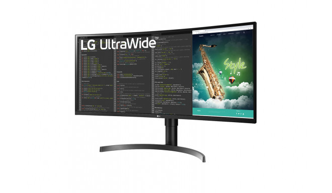 LG monitor 35" 35WN75C-B 100Hz HDR10 USB-C PD94W FreeSync