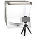 Orangemonkie Mini Turntable Foldio360 with LED photo tent and tripod