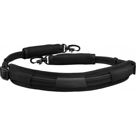 Pacsafe kaamerarihm Carrysafe 100, must