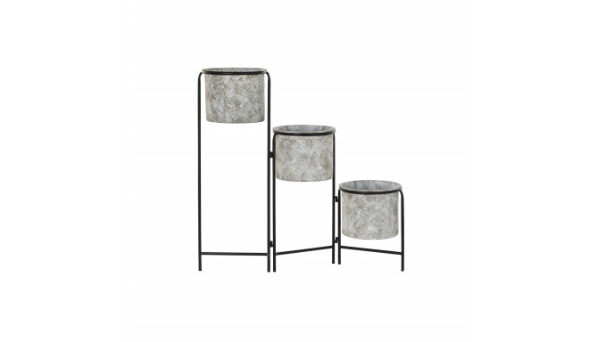 stādītājs DKD Home Decor Pelēks Metāls (82 x 25 x 81 cm)