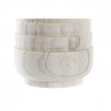 stādītājs DKD Home Decor Brūns Boho (17 x 17 x 16 cm)