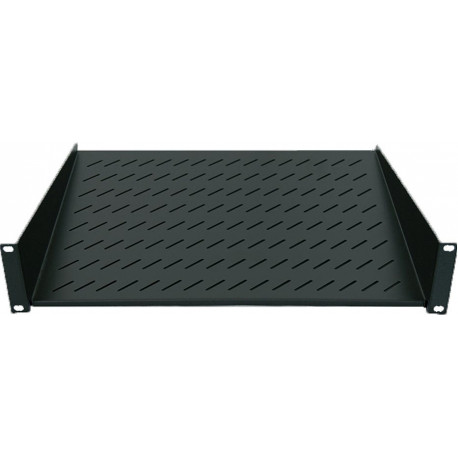 Intellinet 1U 150mm rack 19" 2 kinnitusega täis must riiul