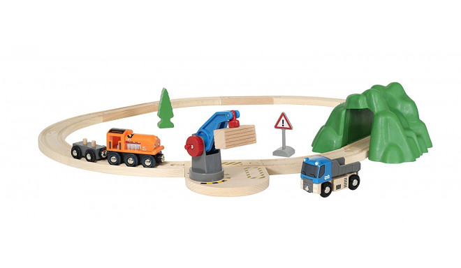 BRIO Starter komplekt tõstuk ja laadur, 33878