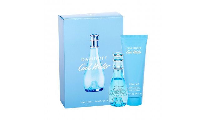 Davidoff Cool Water Eau de Toilette (30ml) (Edt 30 ml + Body Lotion 75 ml)