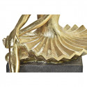 Декоративная фигура DKD Home Decor Балерина Позолоченный Смола Темно-серый (21,5 x 23 x 32 cm)