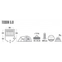 Tent Tessin 5,0, grey