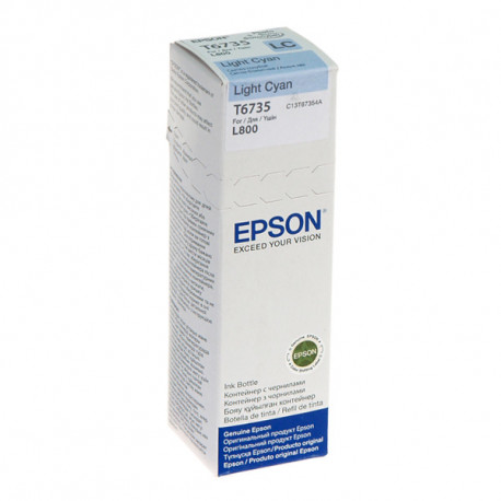 Epson ink T6735, bright cyan