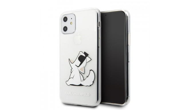 Karl Lagerfeld Choupette Fun Sunglasses - Etui iPhone 11 (przezroczysty)