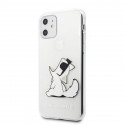 Karl Lagerfeld Choupette Fun - Case for iPhone 11 (Transparent)