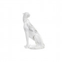 Decorative Figure DKD Home Decor Grey White Leopard Resin Marble (25 x 18 x 41 cm)