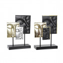 Dekoratiivkuju DKD Home Decor Must Kuldne Buddha MDF Vaik (22,5 x 8 x 30,7 cm) (2 Ühikut) Dekoratiivkuju DKD Home Decor Must Kuldne Buddha MDF Vaik (22,5 x 8 x 30,7 cm) (2 Ühikut)