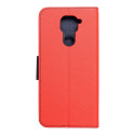 Fancy Book case for  XIAOMI Redmi NOTE 9 red/navy