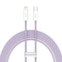 BASEUS cable Type C to Apple Lightning 8-pin PD20W Power Delivery Dynamic Series CALD000105 1m purpl