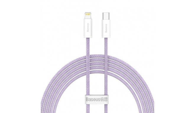 BASEUS cable Type C to Lightning PD 20W Dynamic CALD000105 1 m purple