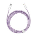 BASEUS cable Type C to Apple Lightning 8-pin PD20W Power Delivery Dynamic Series CALD000105 1m purpl