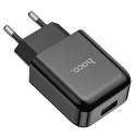 HOCO travel charger USB + cable for Lightning 8-pin 2A N2 Vigour black