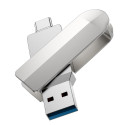 HOCO pendrive Wide UD10 USB + Typ C 64GB USB3.0