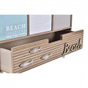 Jewelry box DKD Home Decor Wood Beach (34 x 14 x 24 cm)