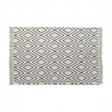 Paklājs DKD Home Decor Melns Balts (120 x 190 x 0,7 cm)