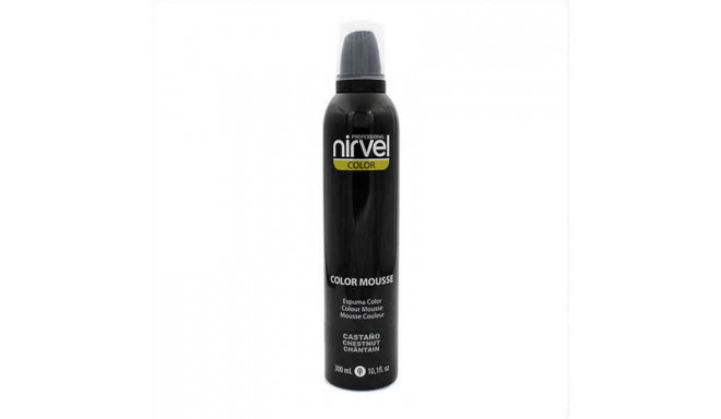 Daļēji Pastāvīga Krāsviela Nirvel Color Mousse Brūns (300 ml)