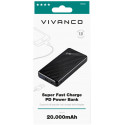 Vivanco аккумуляторный банк 20000mAh PD (63123)
