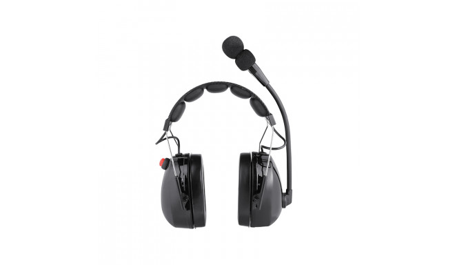 RAN-3000Q Heavy duty headset with Mini XLR 6-pin jack