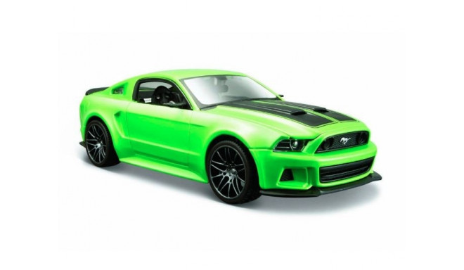 Composite model Ford Mustang Street Racer green 1/24