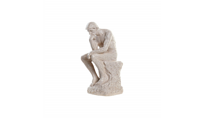 Dekoratiivkuju DKD Home Decor The Thinker Beež Mehed 12 x 11 x 25 cm