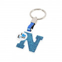 Keychain Letter N (Blue)