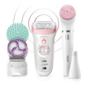 Braun Silk-épil 9 Silk-épil Beauty Set 9 9-995 Deluxe 9-in-1 Cordless Wet & Dry Hair Removal - E