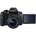 Canon EOS 750D + 18-55mm IS STM + extra battery