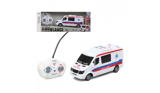 Скорая помощь Ambulance Pадиоуправление 1:32 36 x 14 cm