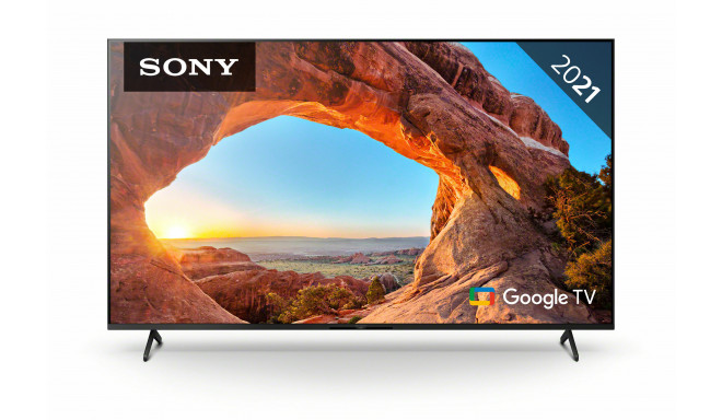 Sony LCD 4K UHD, 55", jalad äärtes, must - Teler