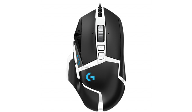 LOGITECH G502 SE Corded Gaming Mouse - HERO - BLACK/WHITE - USB - EER2