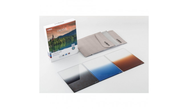 Cokin 3 Landscape Graduated Filters Kit W300 06 (XL serie)