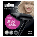 Braun föön Satin Hair 7 Style&Go HD 350, must