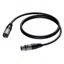 CABLE XLR MALE-XLR FEMALE 10 M CABLE XLR MALE-XLR FEMALE 10 M
