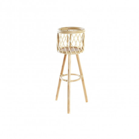 Lillepott DKD Home Decor 23 x 20 x 70 cm Naturaalne Bambus Bali