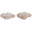 Tekk DKD Home Decor Polüester (150 x 125 x 1 cm) (2 Ühikut)