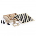 Set of 4 Games 146113 Wood (Brown)