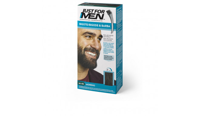 JUST FOR MEN COLORANTE en gel bigote, barba y patillas #moreno 15 ml