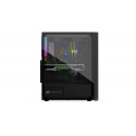 SilentiumPC computer case Ventum VT2 TG ARGB, black