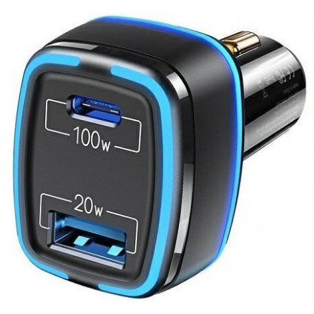 Usams car charger USB QC 4.0 - USB-C C24 120W