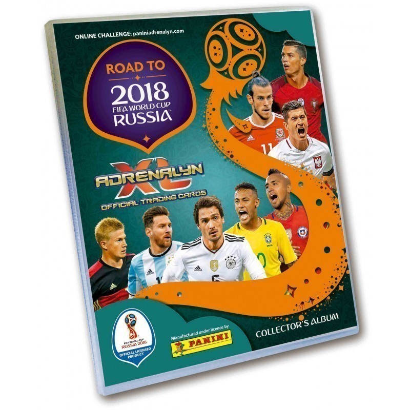 Panini Album For Football Cards Road To Russia 18 Football Cards Photopoint