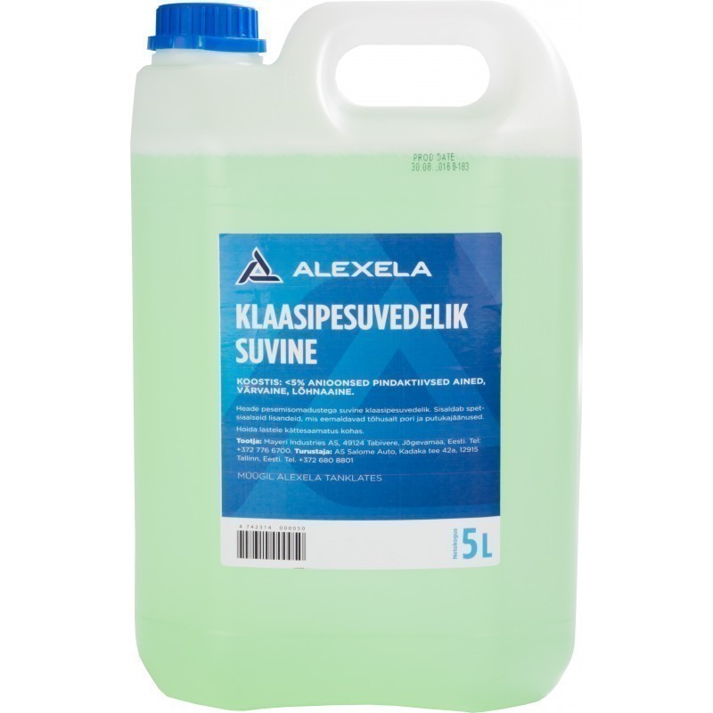 Alexela windshield washer fluid summer 5l Windshield washer fluids