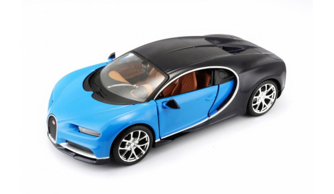 Composite model for folding Bugatti Chiron blue