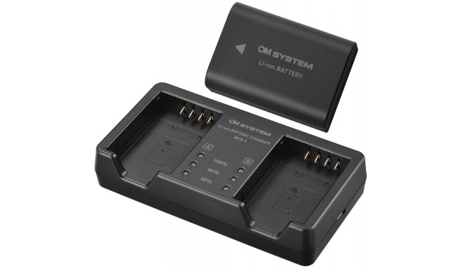 Olympus battery + charger SBCX-1