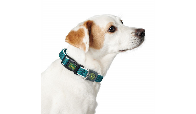 Dog collar Hunter Vario Basic Threads Brown Size S (30-43 cm)
