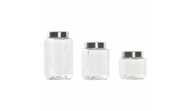 3 caurules DKD Home Decor 750 ml 8,5 x 8,5 x 18 cm